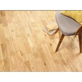 Solid Oak 18mm Natural Brushed & Oiled 90mm 