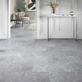 STONE GREY 6mm SPC Click Vinyl 610mmx305mm (inc. 1mm Underlay)